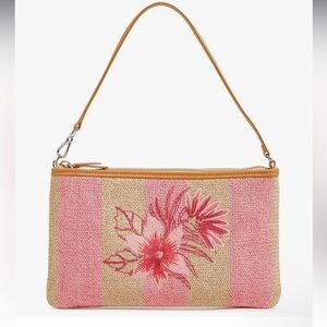 🆕 Vera Bradley straw convertible wristlet with RFID protection